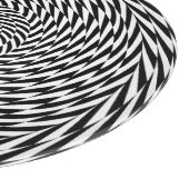 Dynamische SpiralIllusion Schneidebrett (Ecke)