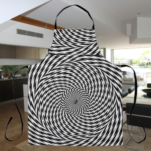 Dynamische SpiralIllusion Schürze
