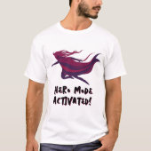 Dynamische Superhero-Silhouette T-Shirt (Vorderseite)