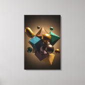 Dynamische Symmetrie Leinwanddruck (Vorderseite)