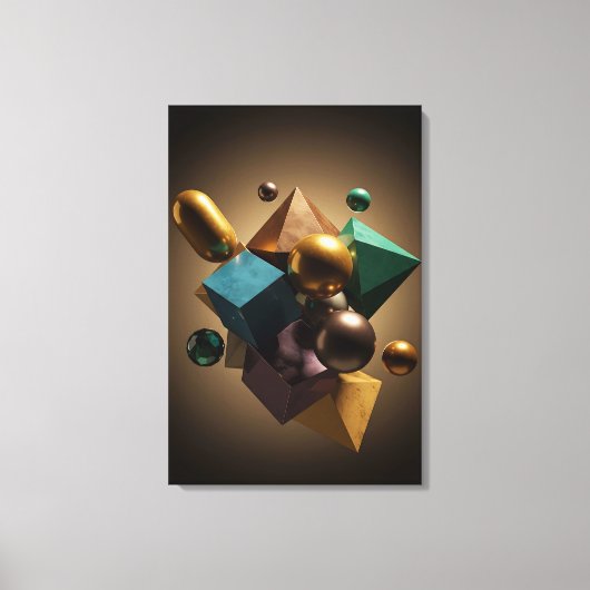 Dynamische Symmetrie Leinwanddruck (Vorderseite)