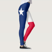 Dynamische Texas-Staats-Flaggen-Grafik auf a Leggings (Rechts)