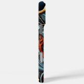 Dynamische Tiefen: Wale in Harmonie Case-Mate iPhone Hülle (Rückseite / Rechts)