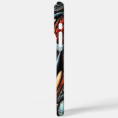 Dynamische Tiefen: Wale in Harmonie Case-Mate iPhone Hülle (Rückseite / Links)