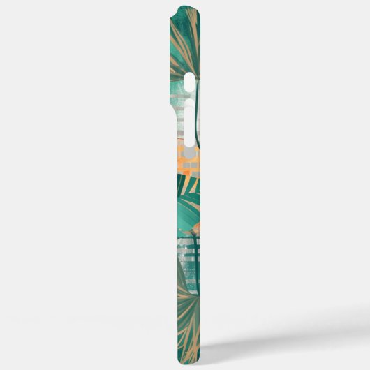 Dynamische Tropen-Woge Case-Mate iPhone Hülle (Rückseite / Links)