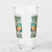 Dynamische Tropen-Woge Glas (Rechts)
