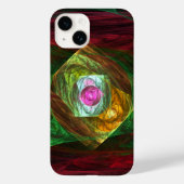 Dynamische Verbindungen Abstrakte Kunst Case-Mate iPhone Hülle (Rückseite)