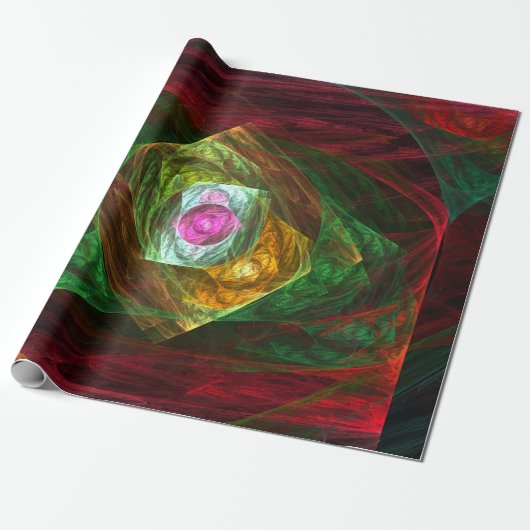 Dynamische Verbindungen Abstrakte Kunst Geschenkpapier (Ungerollt)