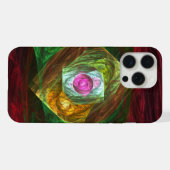 Dynamische Verbindungen Abstrakte Kunst iPhone Hülle (Rückseite (Horizontal))