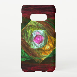 Dynamische Verbindungen Abstrakte Kunst Matte Samsung Galaxy S10E Hülle