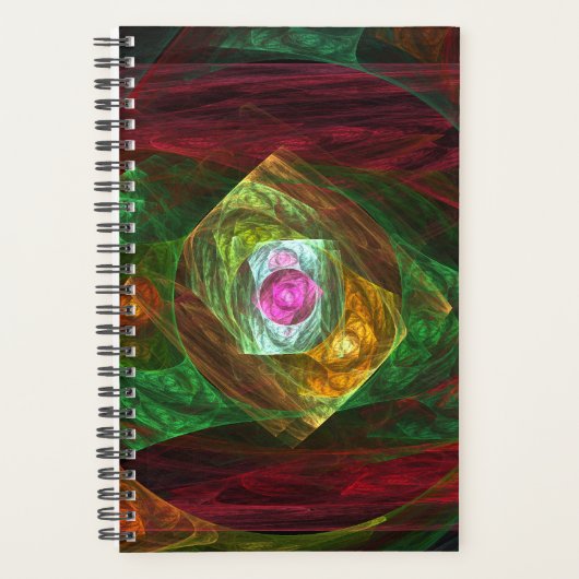 Dynamische Verbindungen Abstrakte Kunst Planer (Vorderseite)
