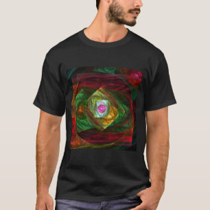 Dynamische Verbindungen Abstrakte Kunst T-Shirt