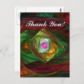 Dynamische Verbindungen dank Postkarte (Vorne/Hinten)