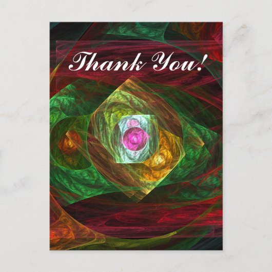 Dynamische Verbindungen dank Postkarte (Vorderseite)