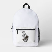 Dynamischer angesagt-Hopfendarsteller Bedruckter Rucksack (Vorderseite)