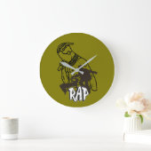 Dynamischer angesagt-Hopfendarsteller Große Wanduhr (Zuhause)