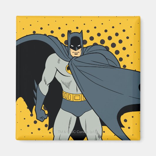 Dynamischer Batman-Umhang Magnet (Vorne)