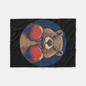 Dynamischer Boxbiber mit Handschuhen für ein leist Fleecedecke (Vorderseite (Horizontal))