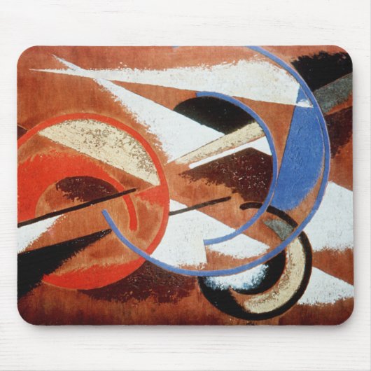 Dynamischer Construction, 1919 (Öl auf Leinwand) Mousepad (Vorne)