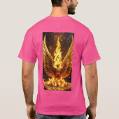 Dynamischer Crystal Eagle Emblem-T - Shirt (Rückseite)