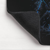 Dynamischer Eishockeyspieler - Sport Winter Schlit Mousepad (Ecke)
