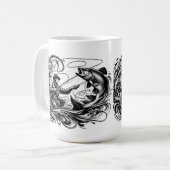 Dynamischer Fang Kaffeetasse (Vorderseite Links)