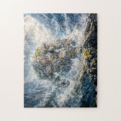 Dynamischer Fantasy-Troll in dramatischer atmosphä Puzzle (Vertikal)