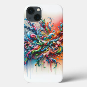 Dynamischer Farbexplosions-Strudel-Handyhülle - Le Case-Mate iPhone Hülle