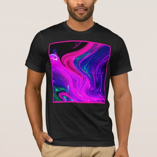 Dynamischer Farbwiedergabestyle T-Shirt (Vorderseite)