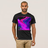 Dynamischer Farbwiedergabestyle T-Shirt (Vorne ganz)