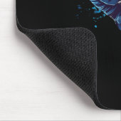 Dynamischer Kampfsportler Karate-Kick Mousepad (Ecke)