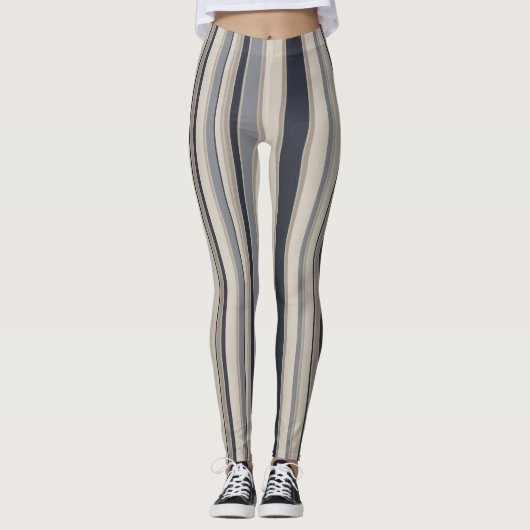 Dynamischer Kontrast Leggings (Vorderseite)
