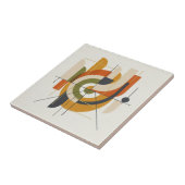 Dynamischer Mid-Century-Modern-Abstrakt #2 ID1224 Fliese (Seite)