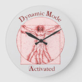 Dynamischer Modus Große Wanduhr (Vorderseite)