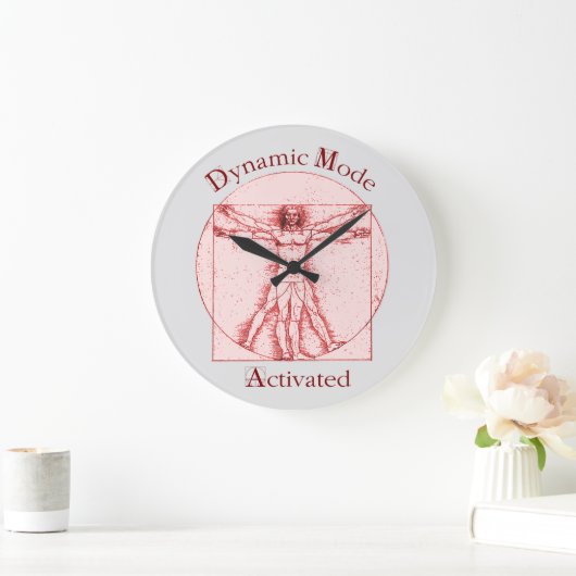 Dynamischer Modus Große Wanduhr (Zuhause)
