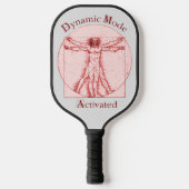 Dynamischer Modus Pickleball Schläger (Vorderseite)