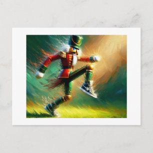 Dynamischer Nussknacker Soldat, Postkarte