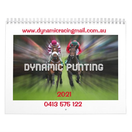 Dynamischer Racing Mail-Kalender Kalender (Titelbild)