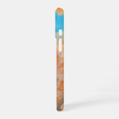 Dynamischer Raketenstart_iPhone-Hülle iPhone 16 Hülle (Linke Seite)