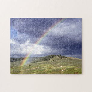 Dynamischer Regenbogen Puzzle