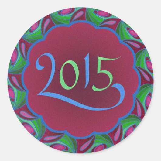 Dynamischer Sticker 2015 (Vorderseite)