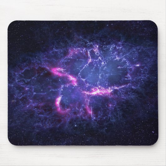 Dynamischer Weltraum-Nebel-Kosmos-Bild Mousepad (Vorne)
