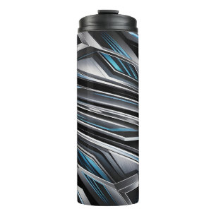 Dynamisches abstraktes Design von ineinandergreife Thermosbecher