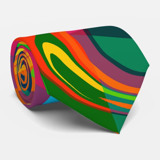 Dynamisches abstraktes krawatte (Gerollt)