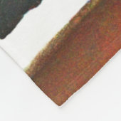 Dynamisches Abstraktes Kunstmuster Fleecedecke (Ecke)