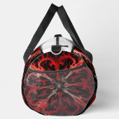 Dynamisches abstraktes Sporttaschen-Monogramm pers Duffle Bag (Rechts)