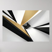 Dynamisches architektonisches Design Poster (Vorne)