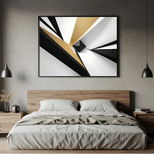 Dynamisches architektonisches Design Poster