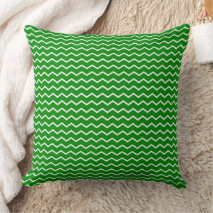 Dynamisches Chevron-Wellen-Muster Kissen