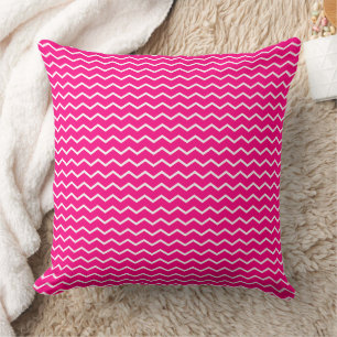 Dynamisches Chevron-Wellen-Muster Kissen